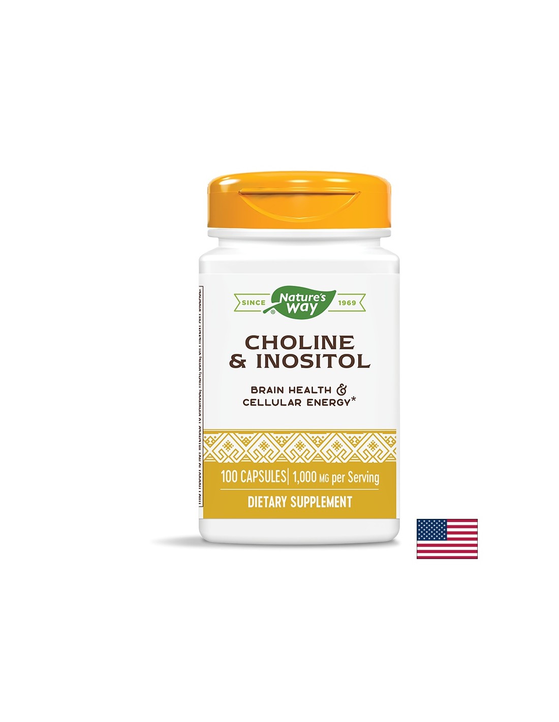 Холин 250 mg и инозитол 250 mg - 100 капсули