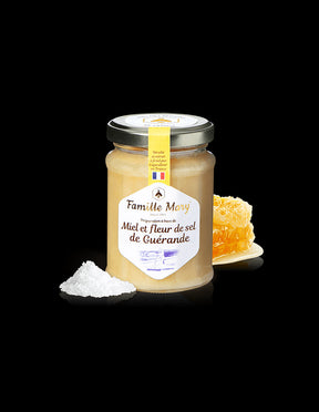 Honey & fleur de sel de Guérande - Honey and sea salt, 230 g - Nutra Best Europe