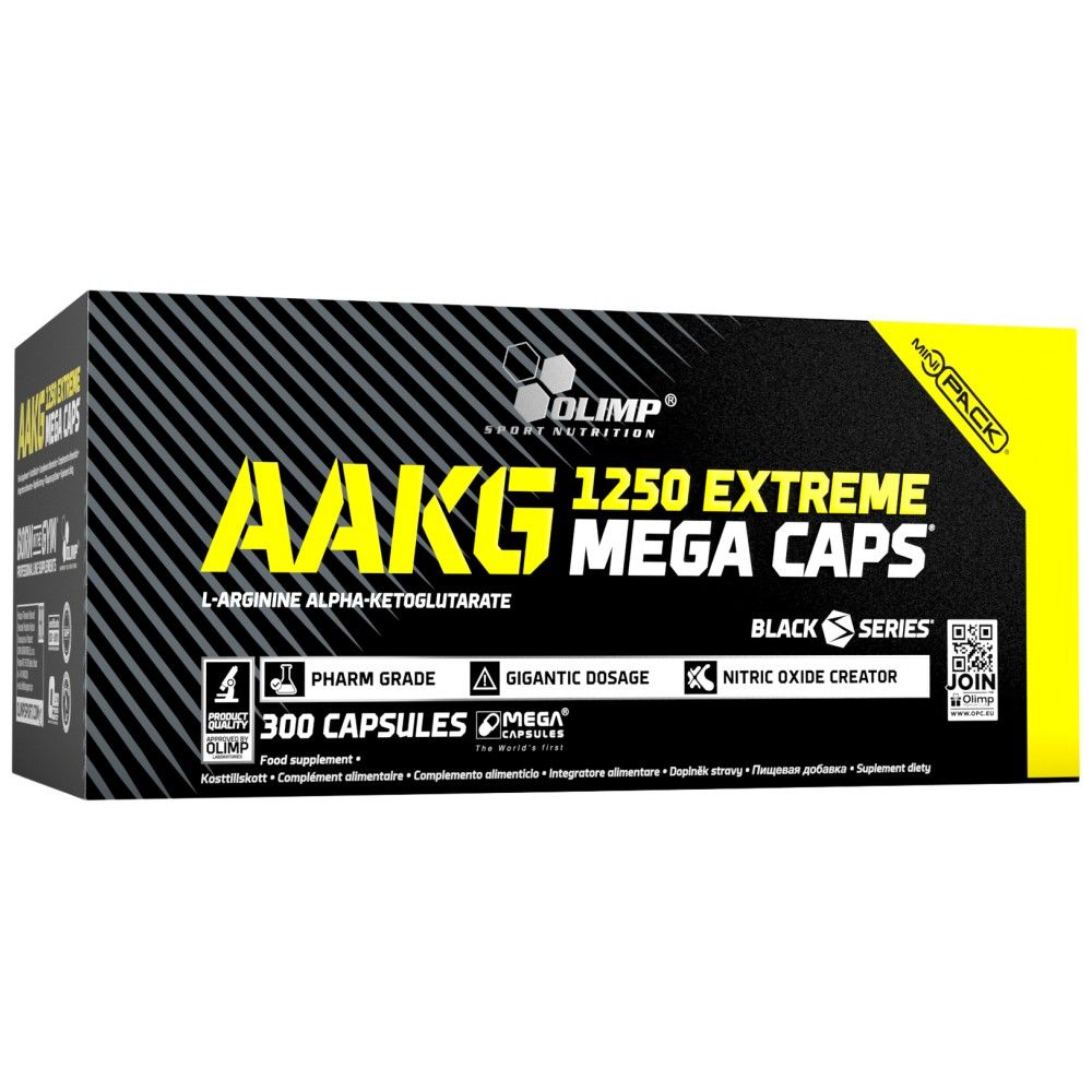 AAKG Extreme 1250 Mega Caps - 300 капсули