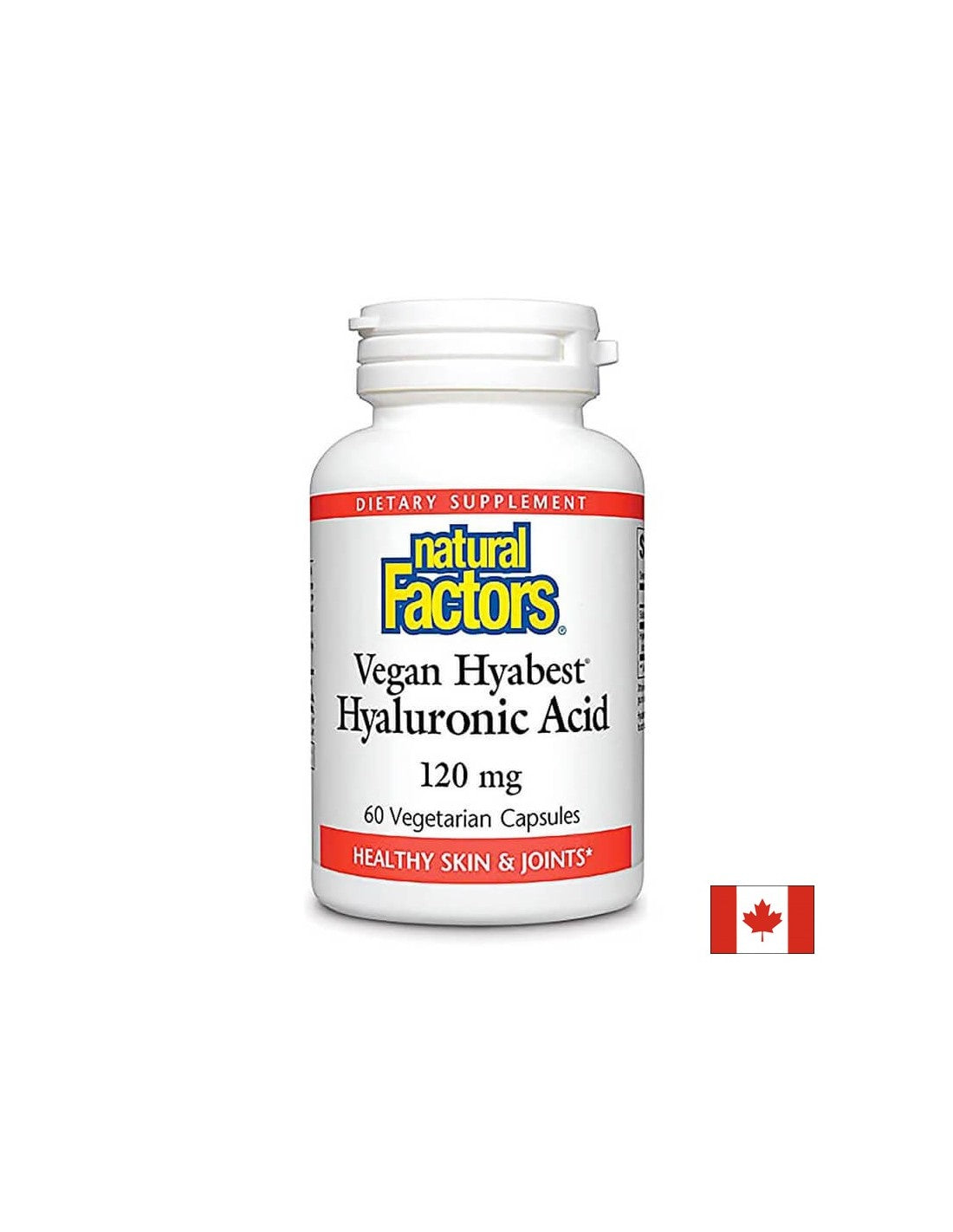 Красива кожа - Здрави стави - Hyaluronic Acid Hyappeal® (веган), 120 mg x 60 V капсули