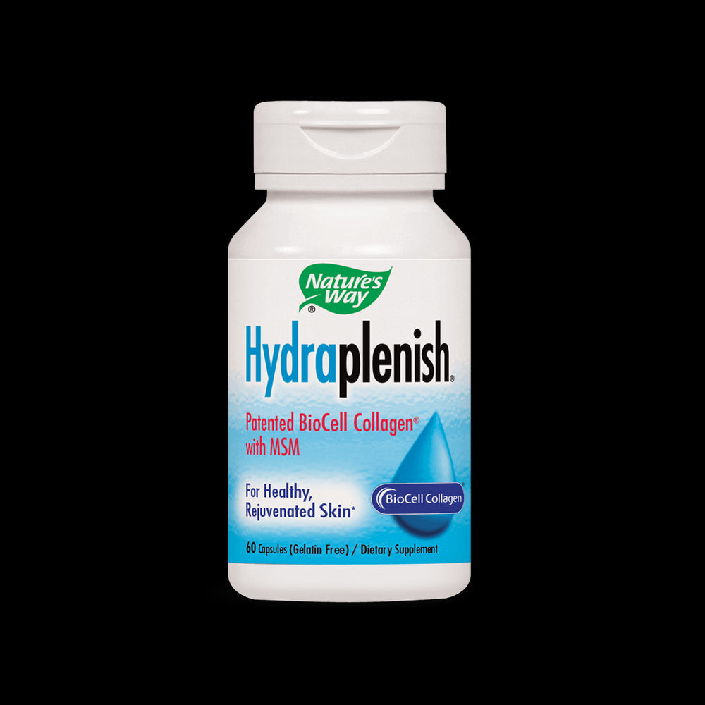 Колаген с хиалуронова киселина и MSM HydraPlenish® - Красива кожа и здрави стави, 750 mg, 60 капсули Природата на природата