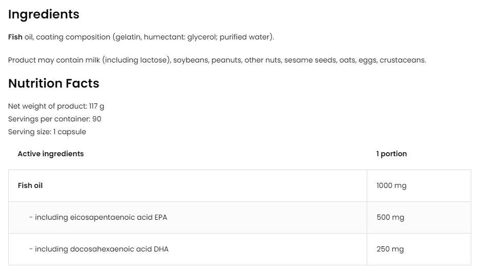 Omega 3 Extreme | 75% EPA + DHA - 180 Softgels