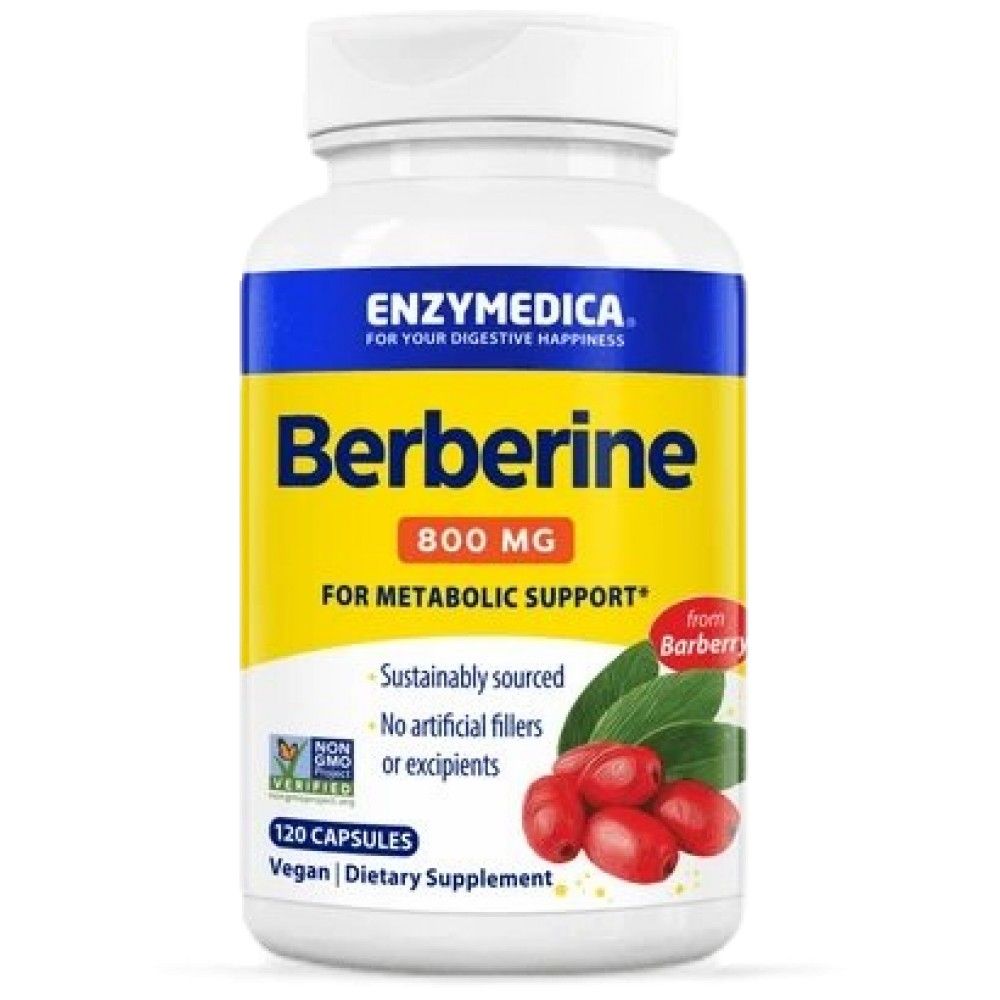 Берберин 800 mg - 120 капсули