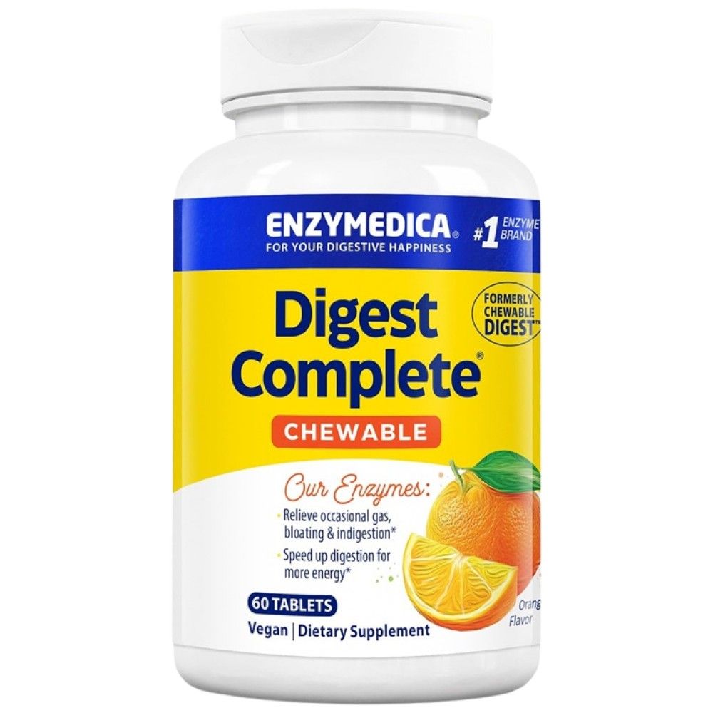 Digest Complete Chewable - 60 дъвчащи таблетки
