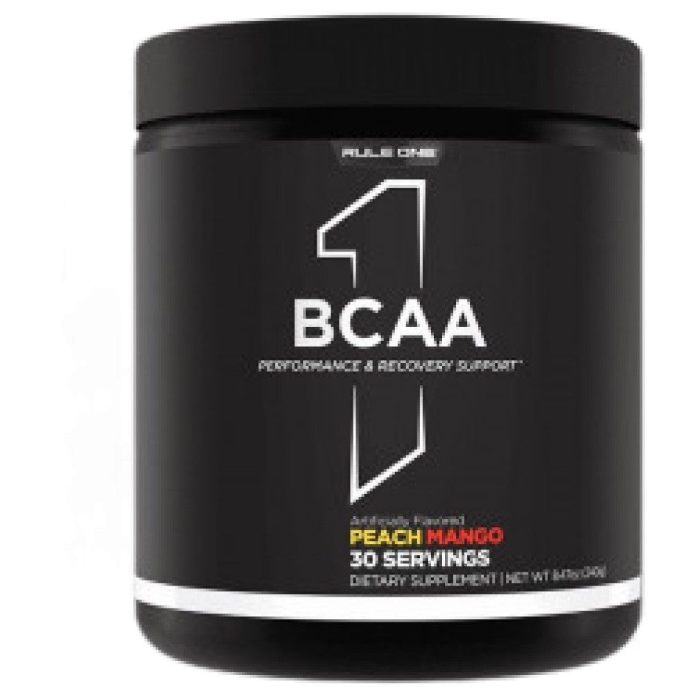 Bcaas | 100% микронизирани 2: 1: 1 BCAA Формула - 240 грама