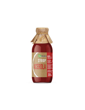 Acerola syrup + natural vitamin C, 300 ml, 7 or 15 doses - Nutra Best Europe