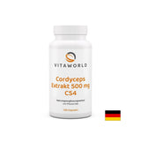 Имунитет - Екстракт от гъби Cordyceps CS4, 500 mg x 100 капсули