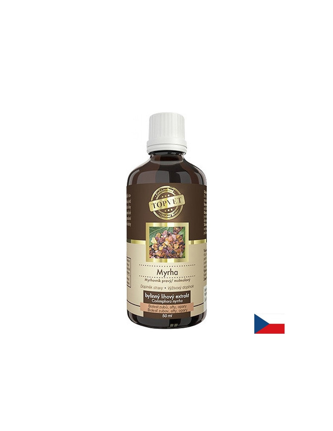 Имунитет и здравословно сърце - MYRRH (смола) + витамин С, 50 ml тинктура