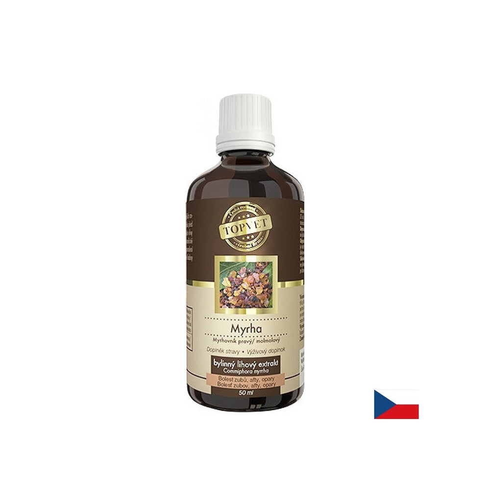 Имунитет и здравословно сърце - MYRRH (смола) + витамин С, 50 ml тинктура