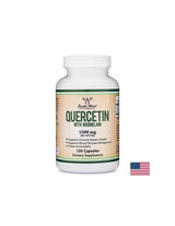Имунитет - Кверцетин 1000 mg + Бромелаин 200 mg, 120 капсули <tc>Double Wood</tc>