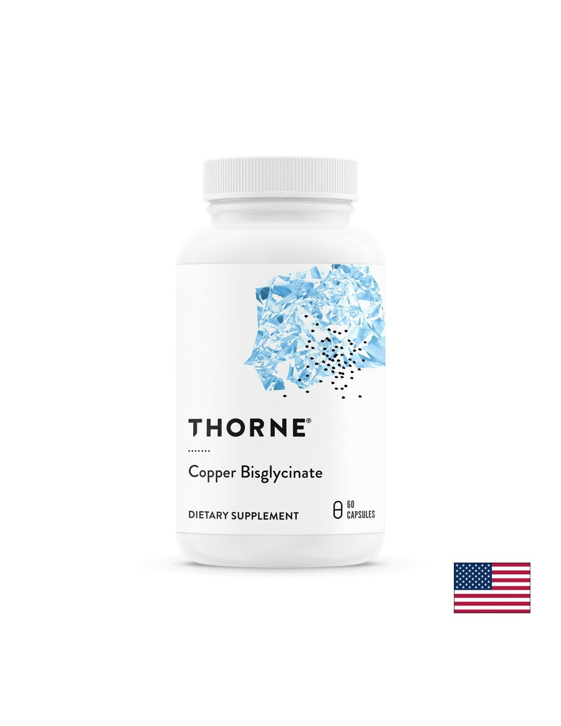 Мед (бисглицинат) - антиоксидант и имунна защита - Мед, 2 mg, 60 капсули <tc>Thorne</tc>