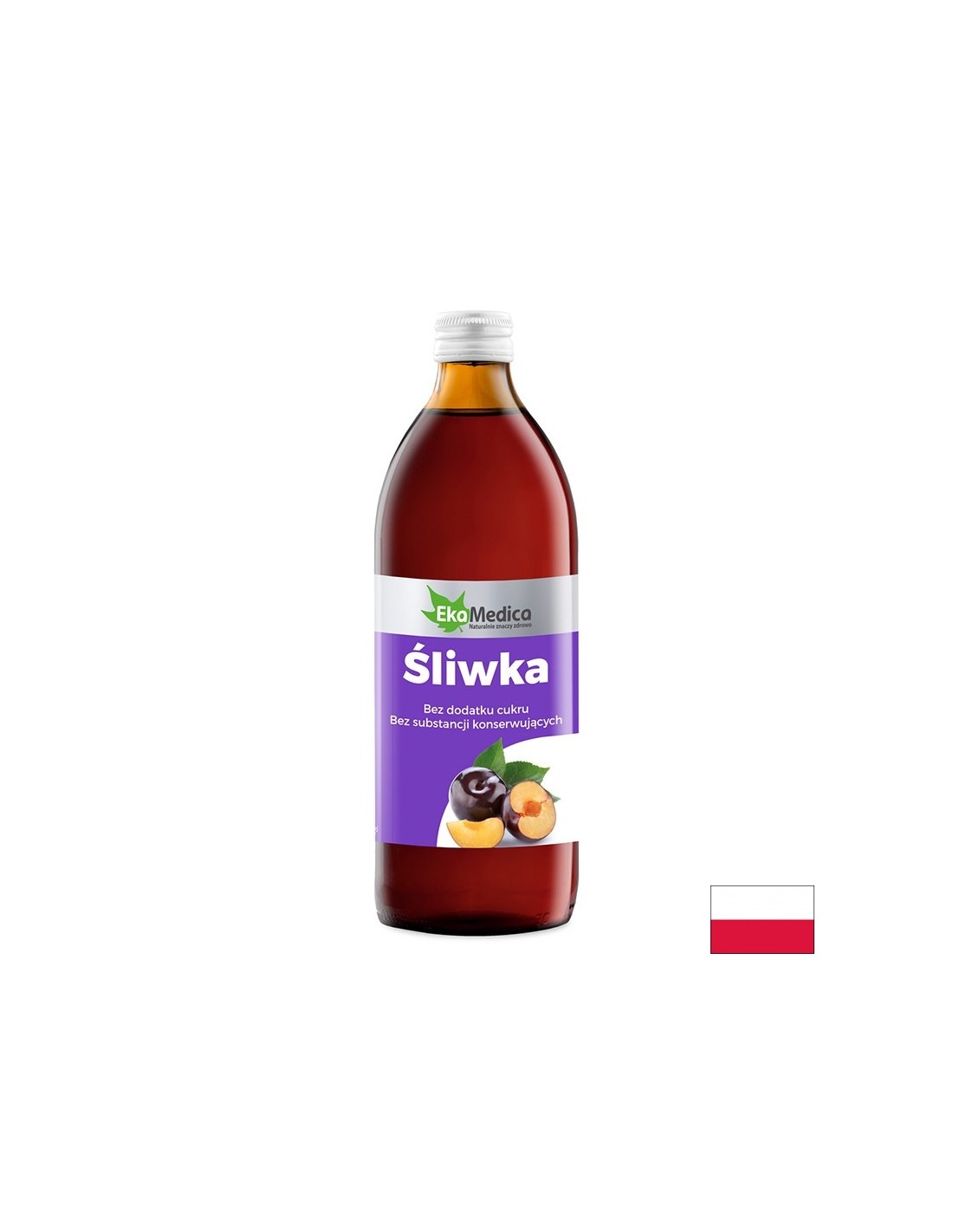 Имунитет - слива сироп, 500 ml Ekamedica