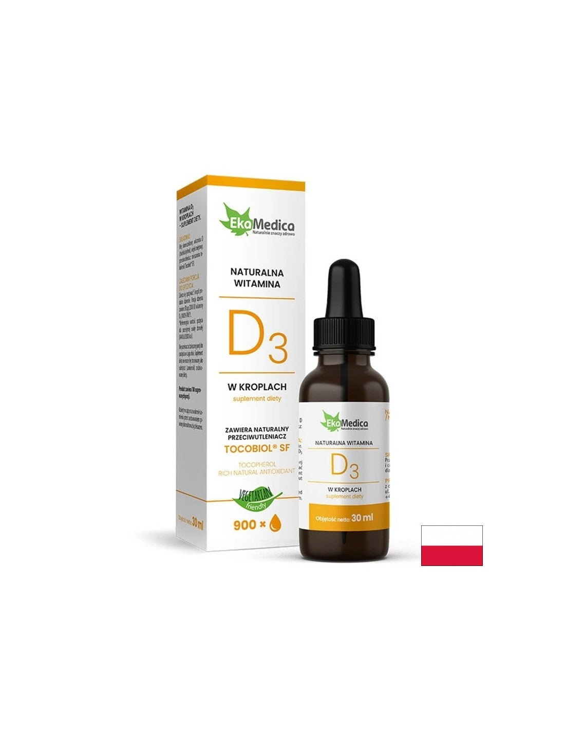 Имунитет - витамин D3, 400 IU x 30 ml капки