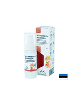 Имунитет - Витамин C + Acerola, спрей с вкус на касис 30 мл/ 200 впръсквания <tc>Nordaid</tc>