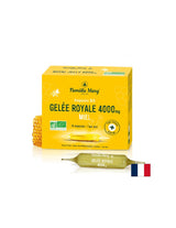 Имунитет и енергия - Royal Jelly 4000 mg + пчелен цвете мед, 14 ампули за пиене x 15 ml Bio