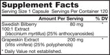 Bilberry + Grapeskin Polyphenols 280 mg - 120 капсули - Feel You