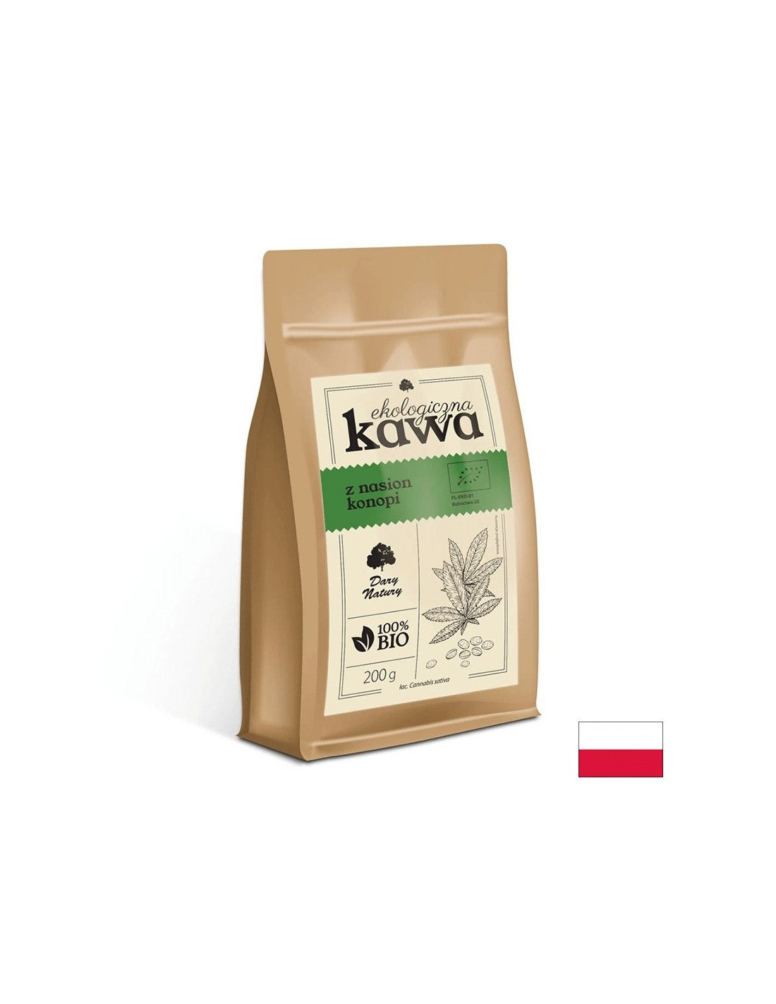 Органично конопено семе кафе, 200 g