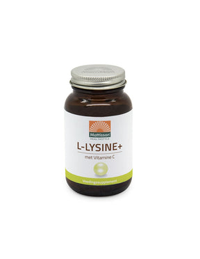 Herpes simplex, bones and joints - L-Lysine + Vitamin C, 90 capsules Mattisson Healthstyle - Nutra Best Europe