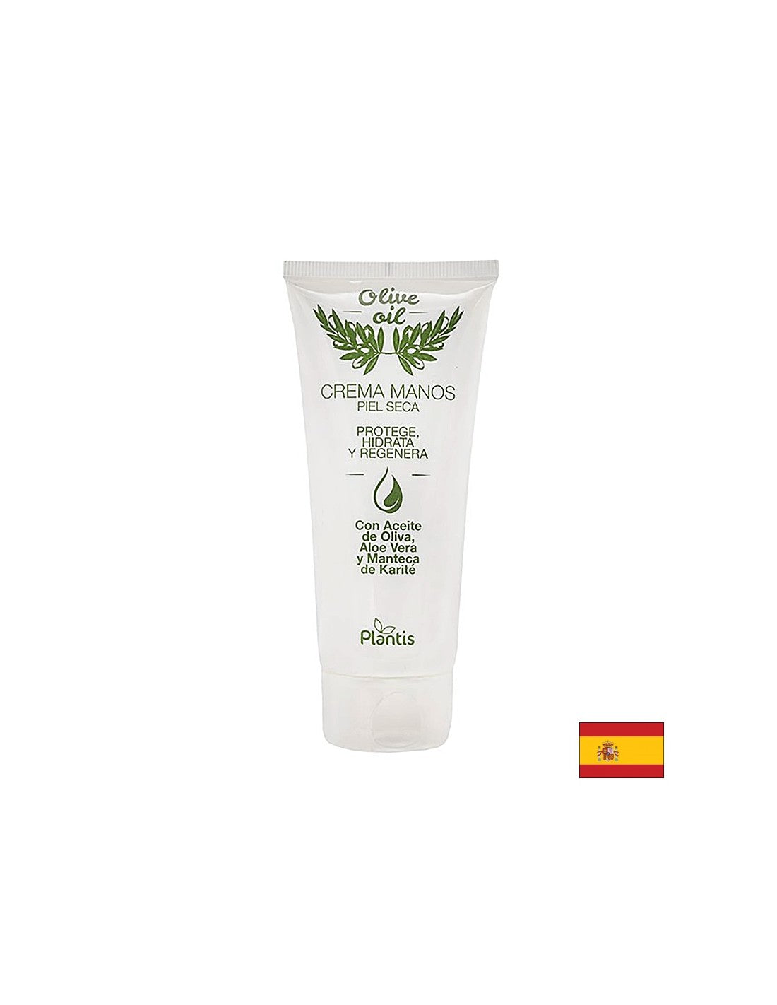 Овлажняващ крем за ръце с масло от шеа и зехтин - Crema Manos Plantis®, 100 ml