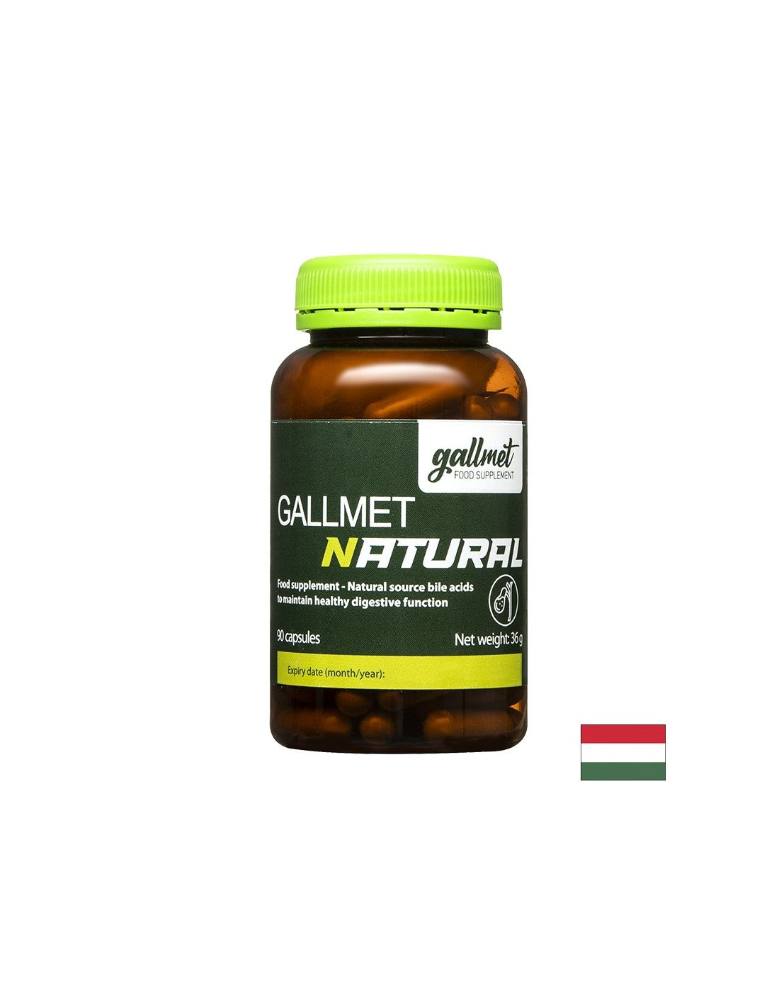 Храносмилане - волска жлъчка 125 mg, 90 капсули галцирани