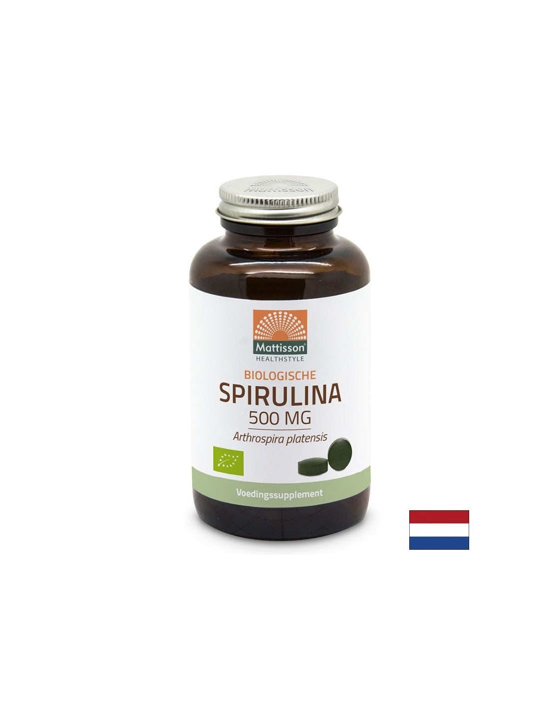 Клетъчна и имунна функция - Spirulina Organic, 500 mg x 240 табл <tc>Mattisson Healthstyle</tc>