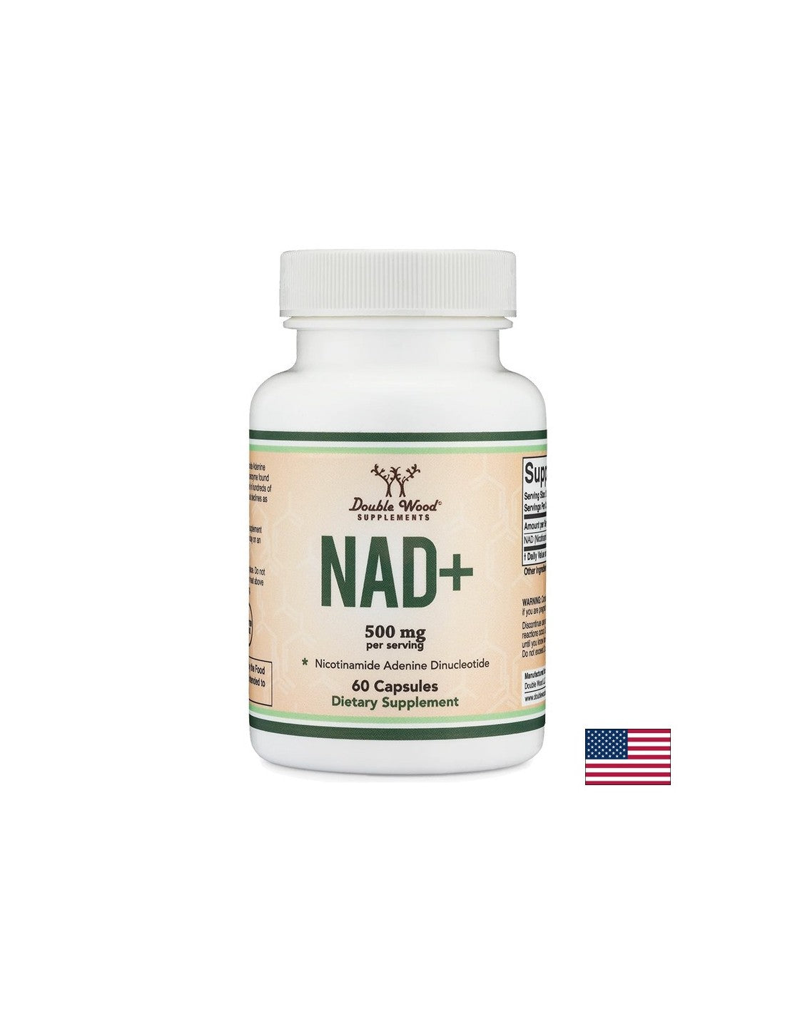 NAD+ 500 mg - 60 капсули