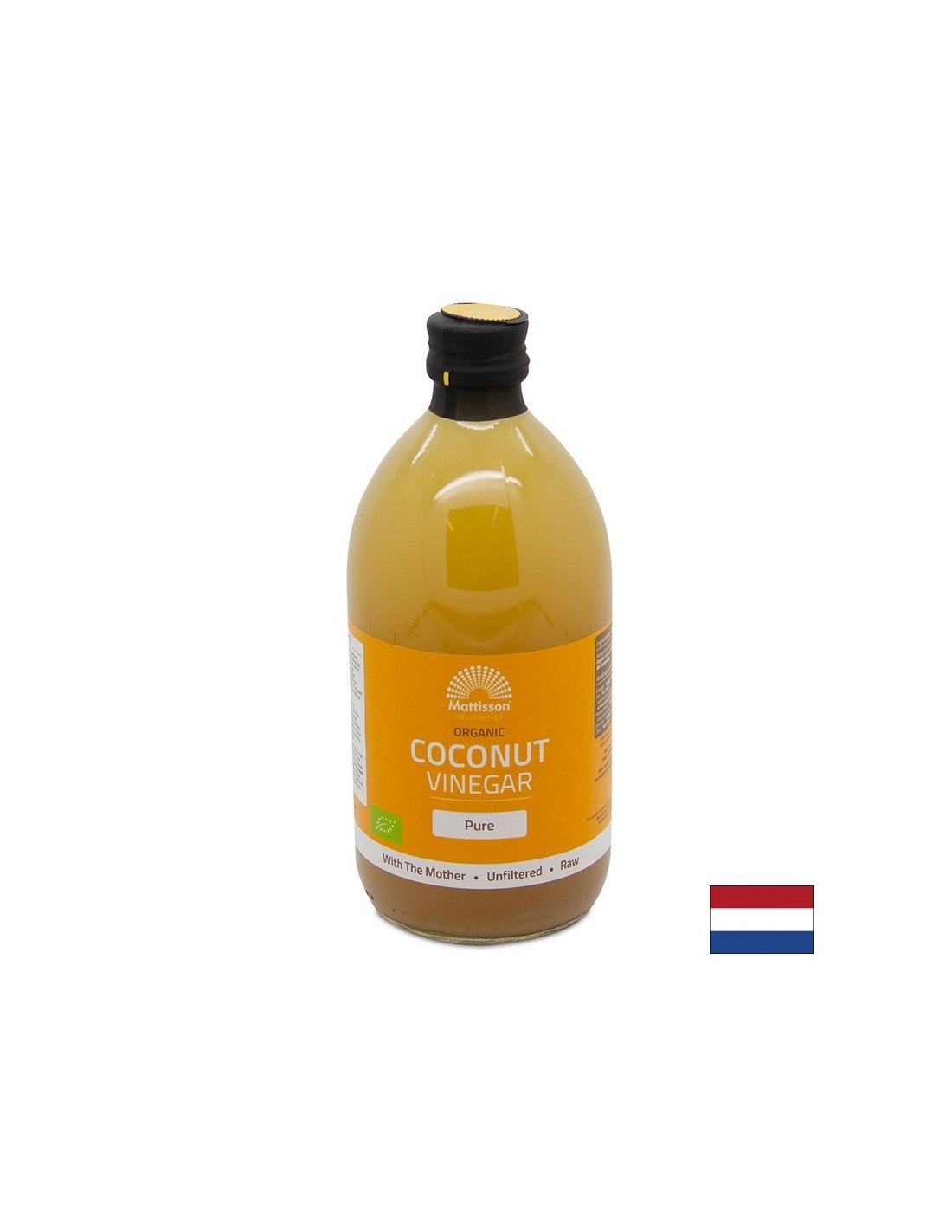 Кокосов оцет Био, 500 мл <tc>Mattisson Healthstyle</tc>