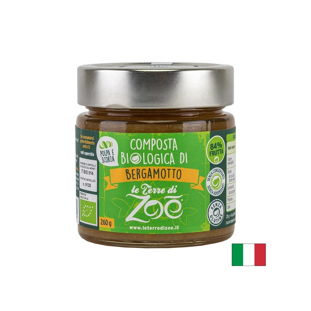 Органично задръстване на бергамот, 260 g