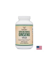 Korean Panax Ginseng - корейски женшен, 240 капсули <tc>Double Wood</tc>