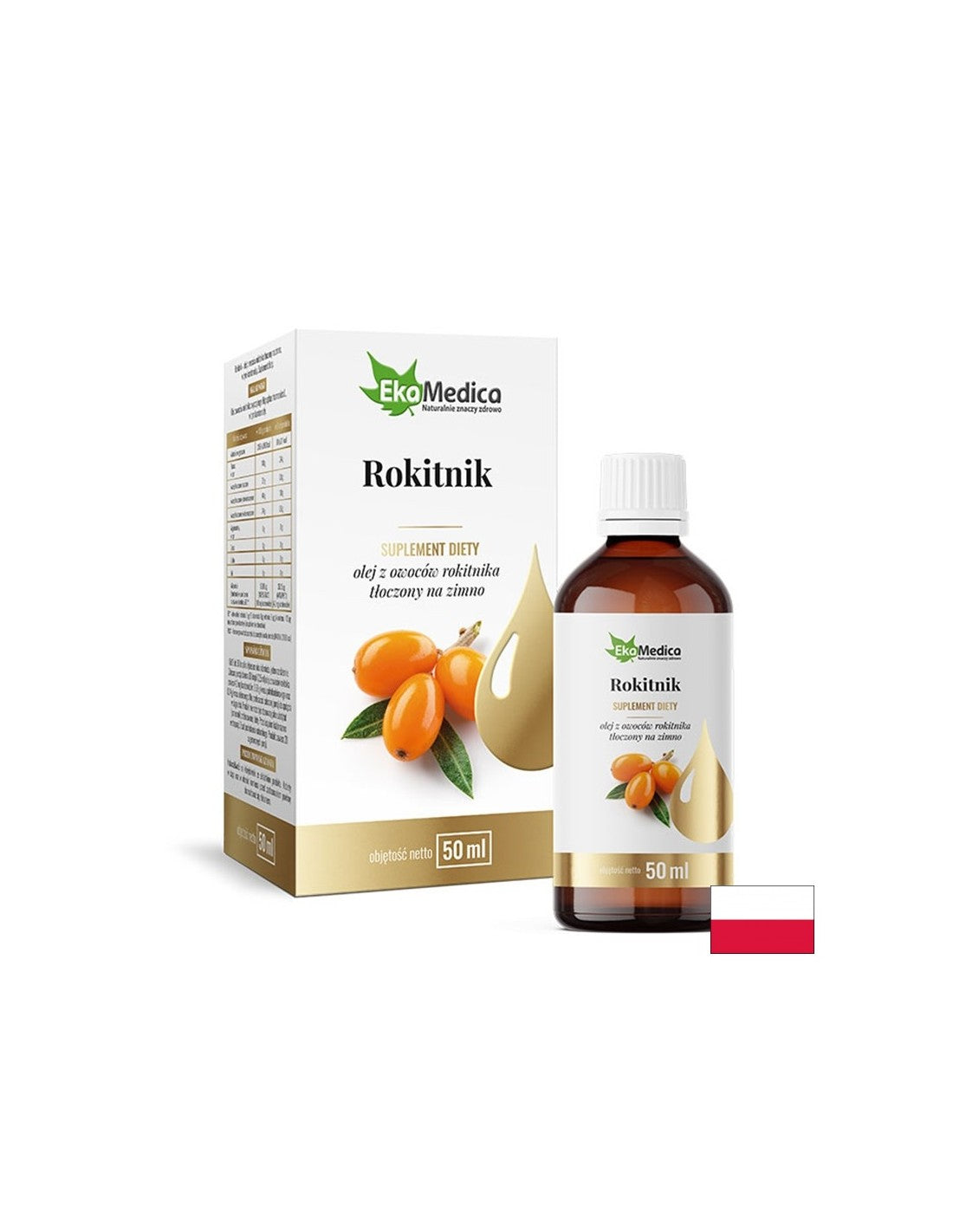 Коса и кожа - масло от морско зърно (морска зърна), 50 ml