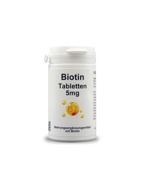 Hair, skin and nails - Biotin, 5 mg x 150 tablets - Nutra Best Europe