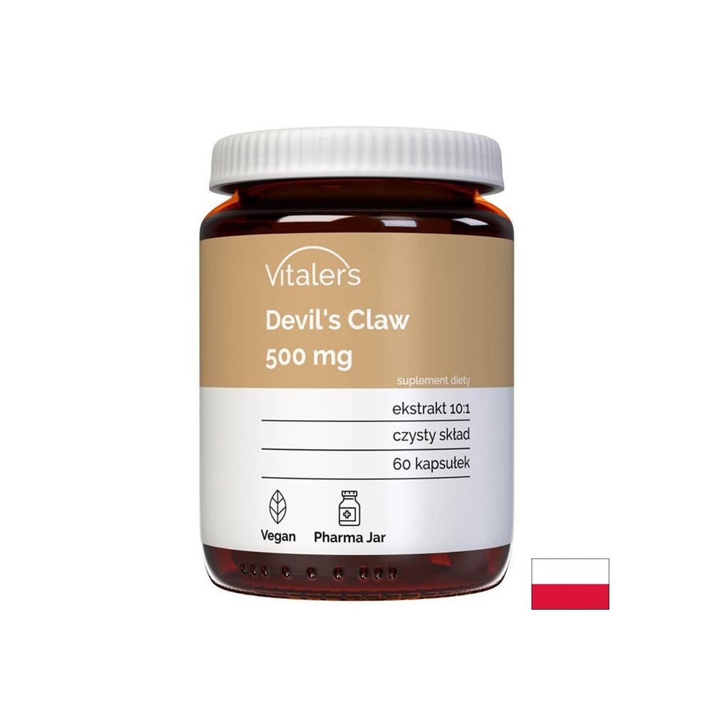 Кости и стави - нокът на дявол (корен), 500 mg x 60 капсули