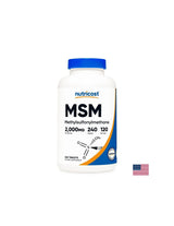 Кости и стави - MSM (метил сулфонил метан), 1000 mg x 240 таблетки