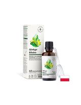Кръвообръщение и мозъчна функция - Гинко Билоба, 50 мл <tc>Aura Herbals</tc>