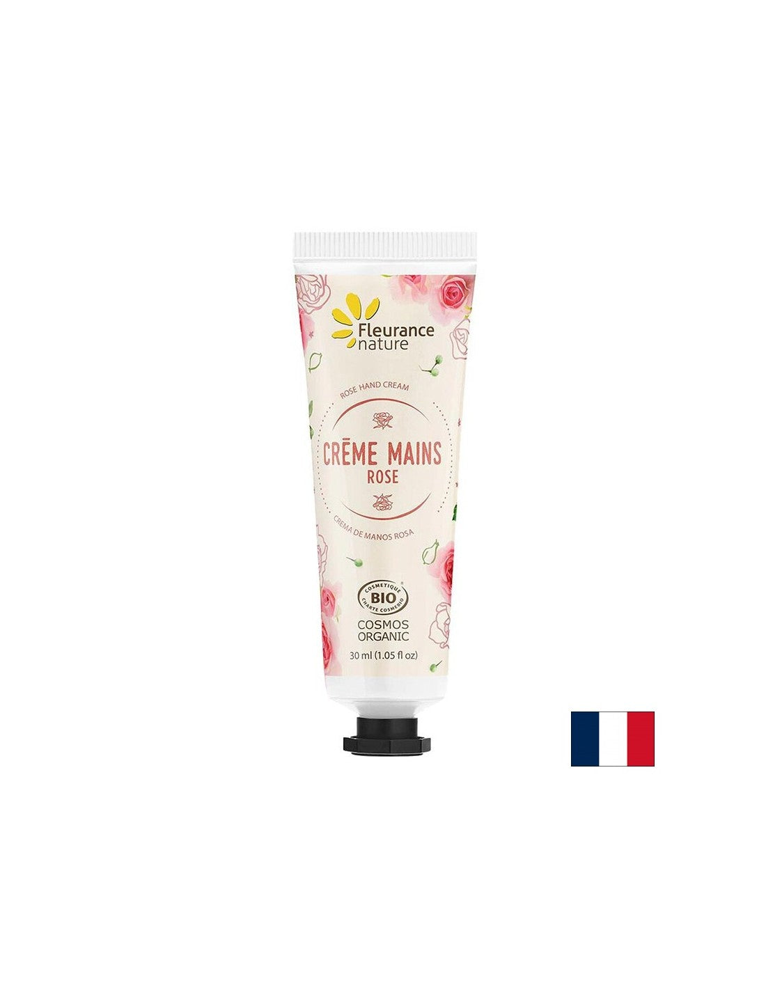 Крем на ръцете с флорална вода от Damascena Rose, масло от шей и алое вера, 30 ml Fleardiory Nature