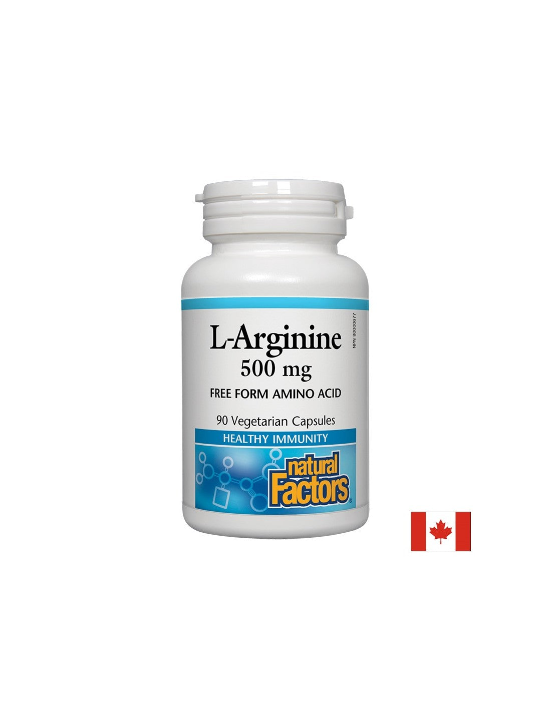 L -аргинин 500 mg - 90 капсули