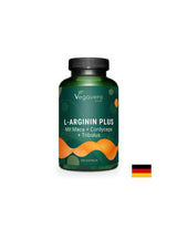 L-Arginine Plus Maca, Cordyceps and Tribulus - L-Arginine Plus (mit Maca, Cordyceps, Tribulus), 270 капсули <tc>Vegavero</tc>