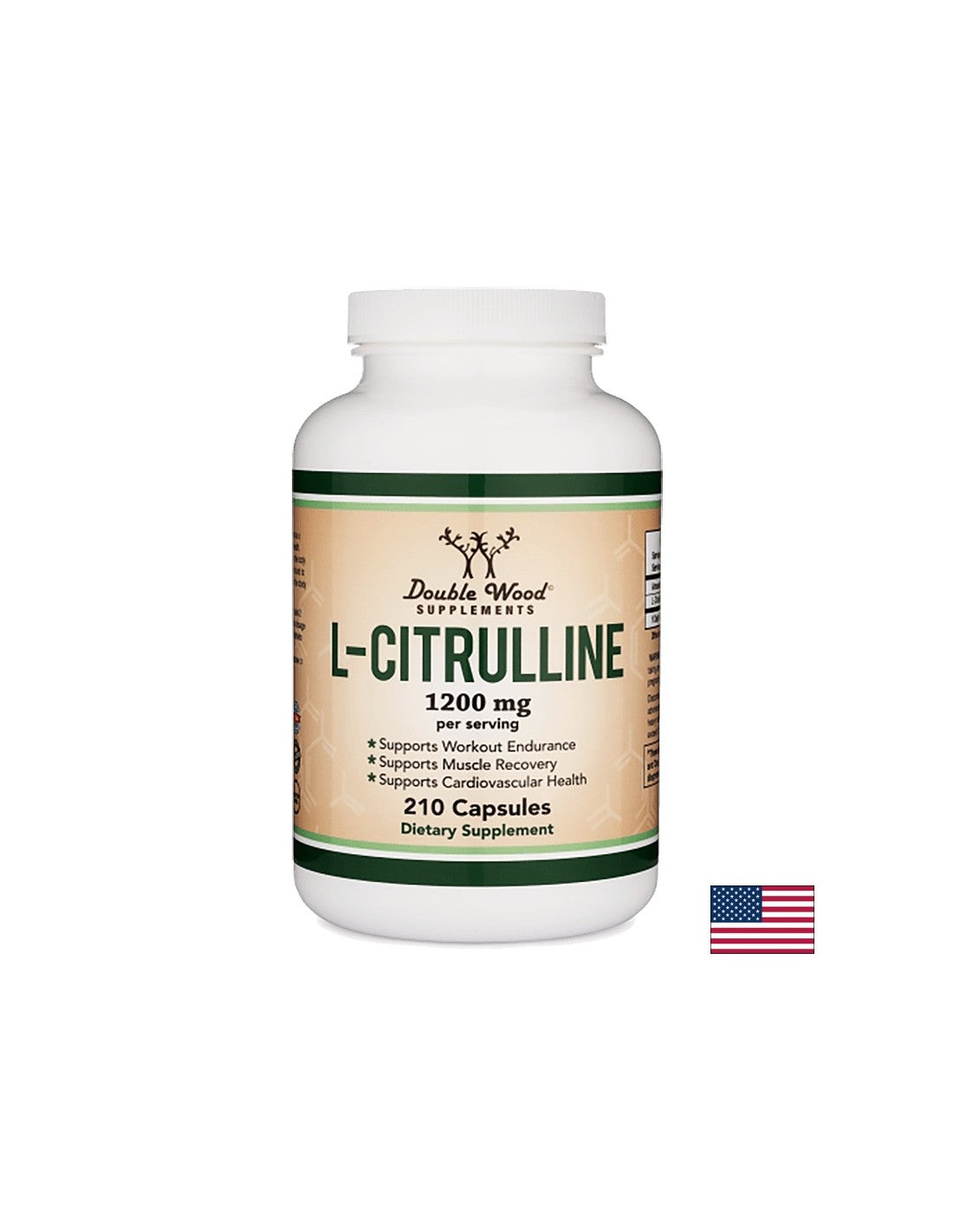 L-citrulline/ Л-цитрулин, 210 капсули <tc>Double Wood</tc>