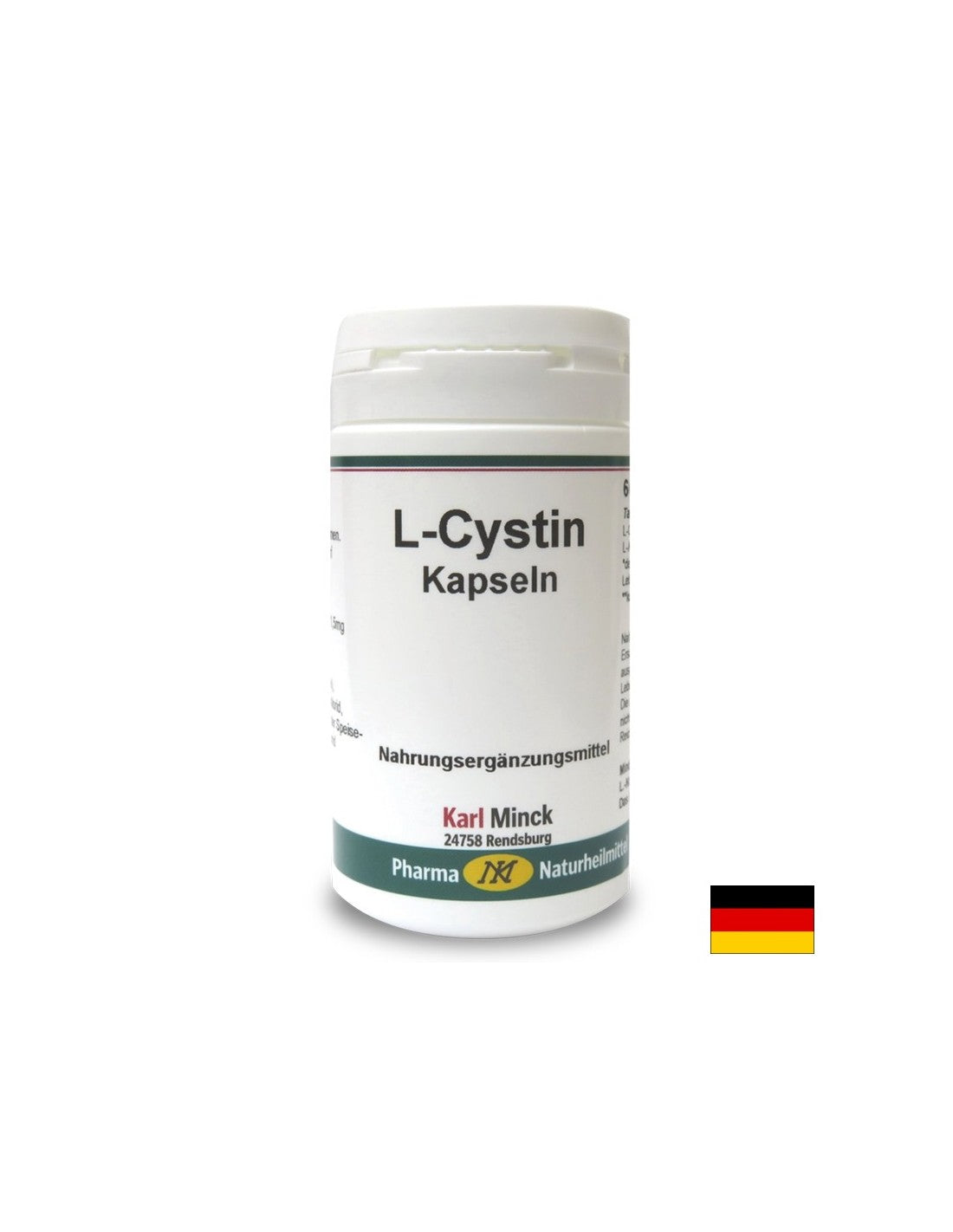 L-Cystin - L-Cystin, 60 капсули <tc>Karl Minck</tc>