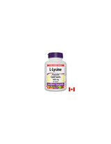 L-Лизин/ L-Lysine 1000 mg x 60 табл <tc>Webber Naturals</tc>