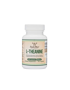 L-Theanine x 120 capsules Double Wood - Nutra Best Europe