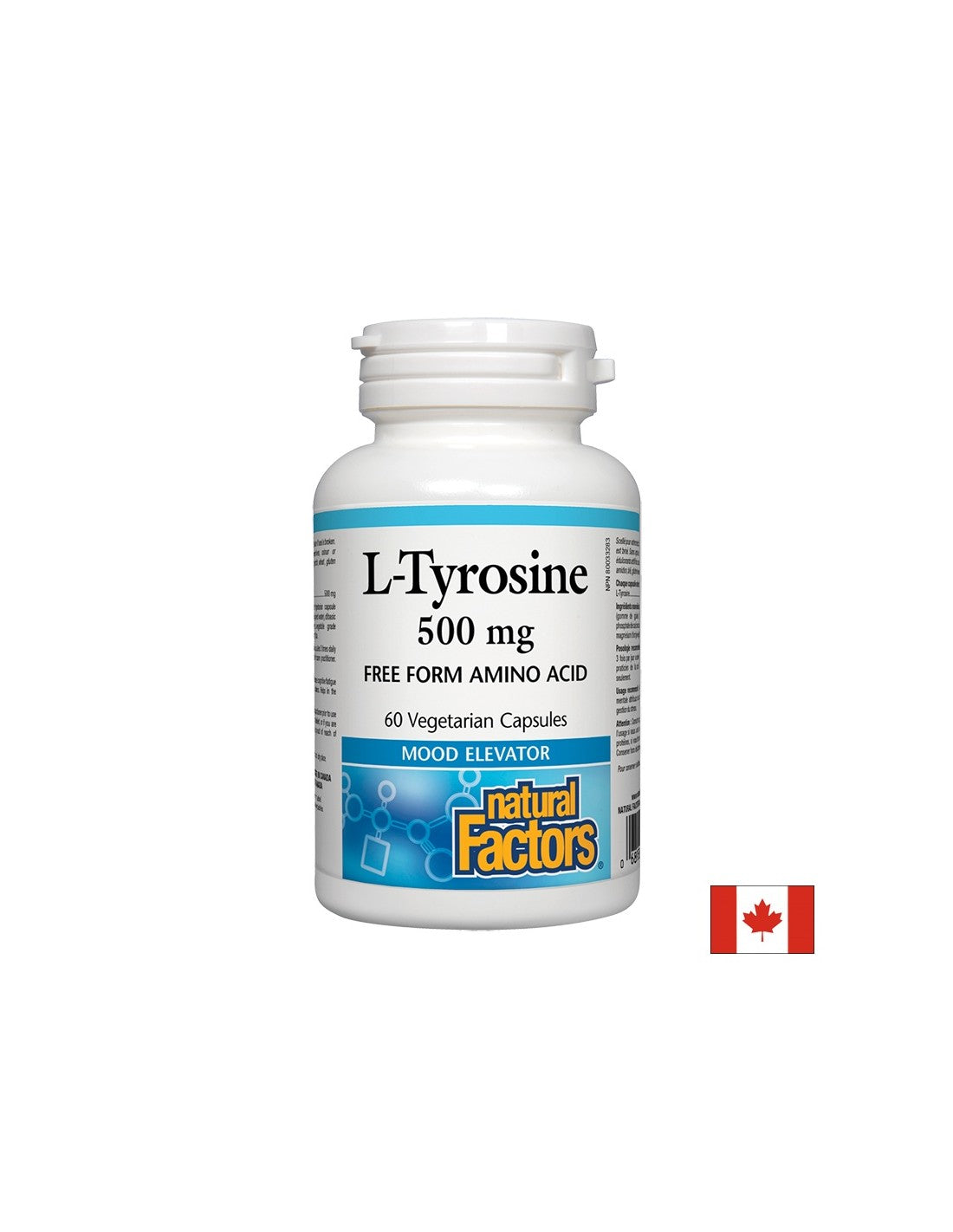 L -тирозин 500 mg - 60 капсули