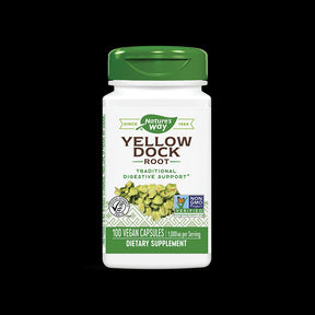 Yellow Dock Root 500 mg - 100 capsules - Nutra Best Europe