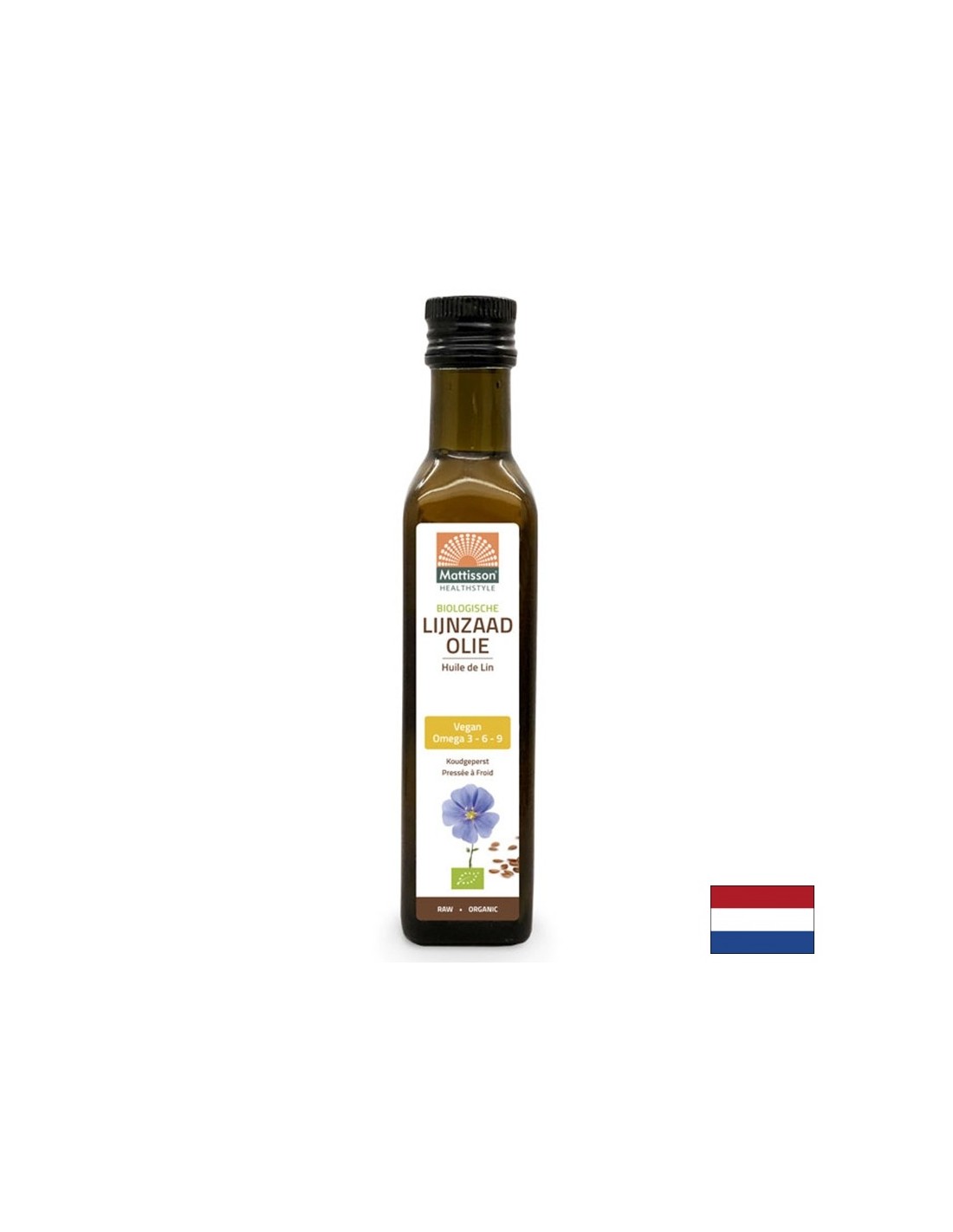 Ленено масло (студено пресоване, органично), 250 ml