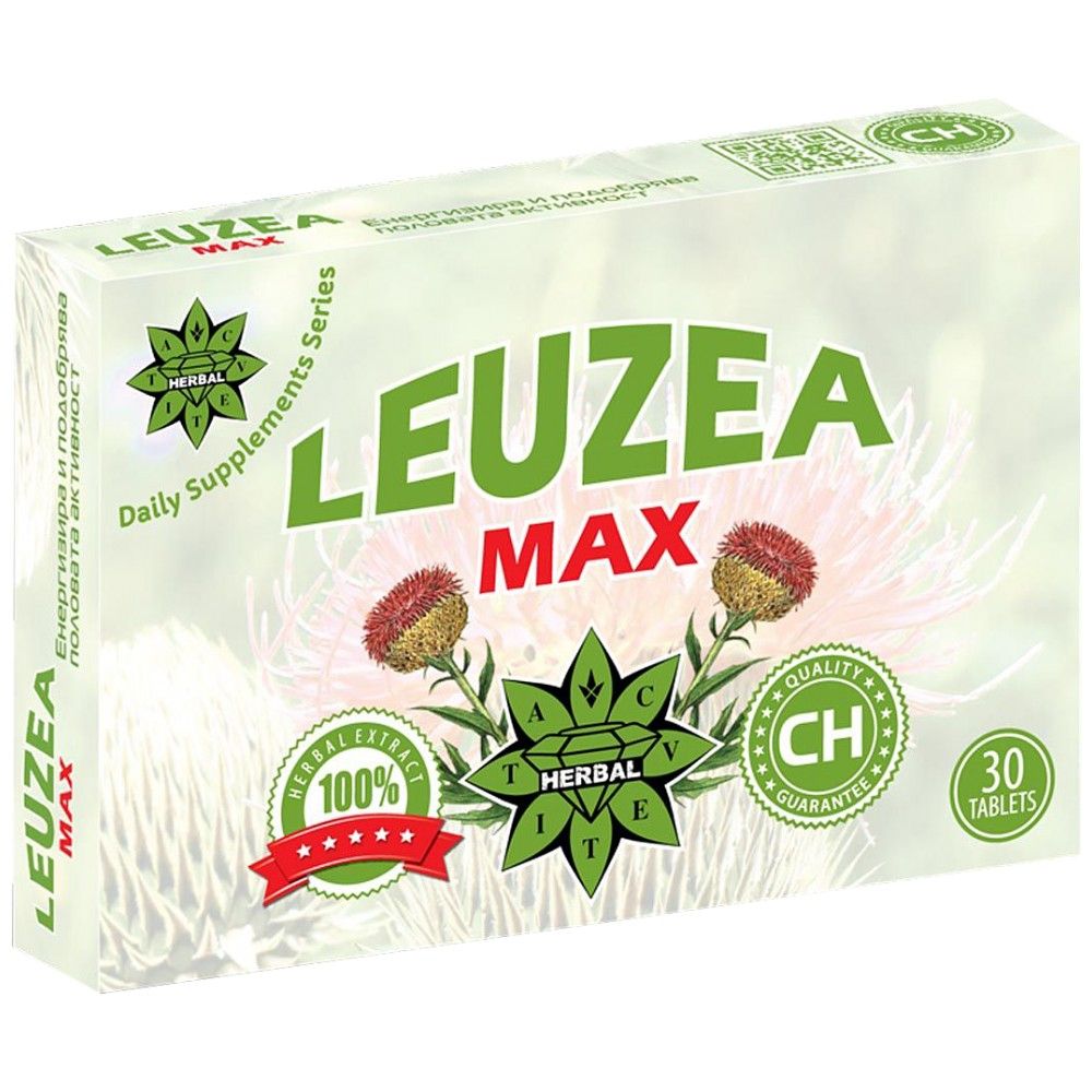 Leuzea max раздели - 30 таблетки