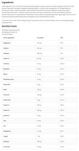 VitaandMinerals | Ефервесцентни витамини и минерали 20 разтворими таблетки