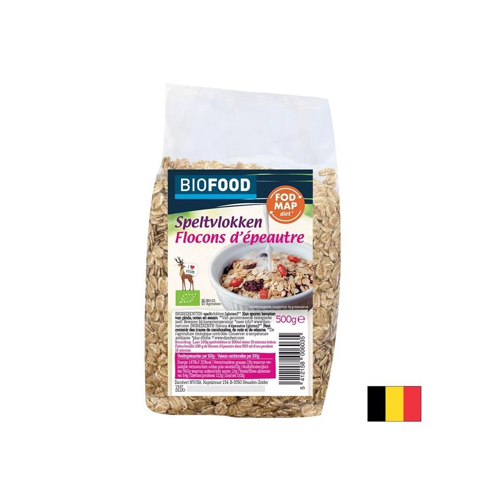 Органични изписани люспи, 500 g