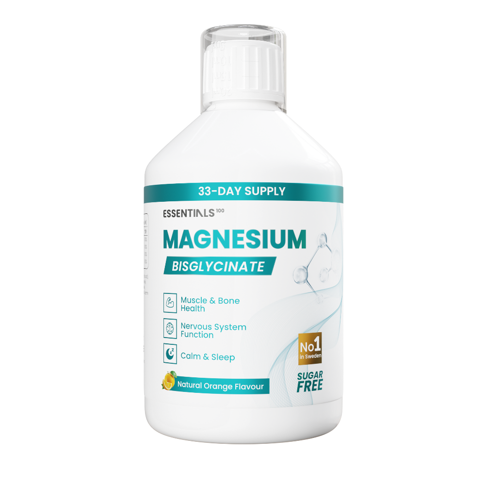 Течен магнезий 375 mg бисглицинат (50/33 дози) - 500 ml