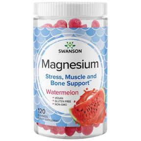 Magnesium Gummies | Watermelon - 120 Chewable Tablets - Nutra Best Europe