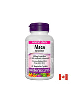 Мака за жени х 60 капсули <tc>Webber Naturals</tc>